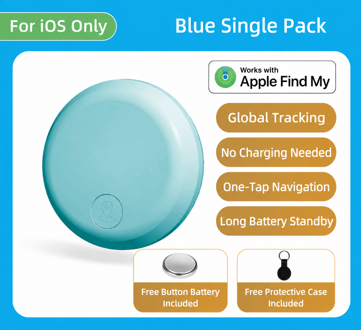 📡 TrackSnap™ Smart Item Finder – Small Tracker, Big Peace of Mind
