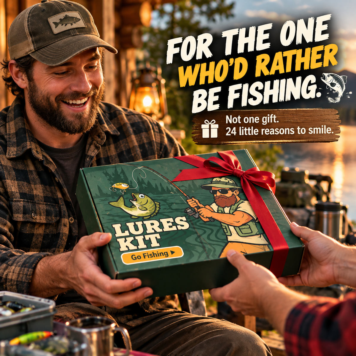 Fishing Advent Box – 24 Days of Lure Surprises