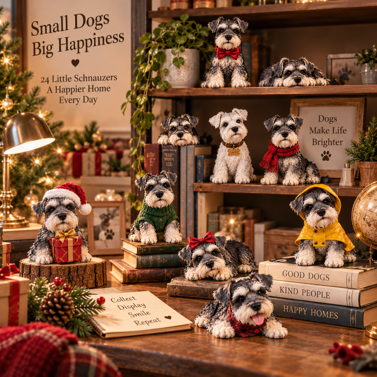 ⏳ Last day to save 49% –🔥24 Days of Schnauzer Love – A Little Bearded Friend Every Day🔥