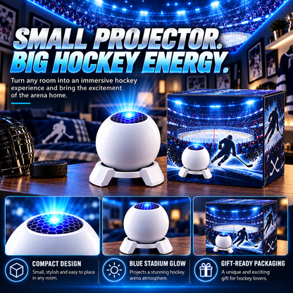 🏒50% OFF |Hockey-Themed LED Night Light & Fan Room Decor