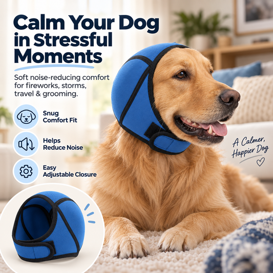 QuietWrap™ Noise-Reducing Dog Ear Cover