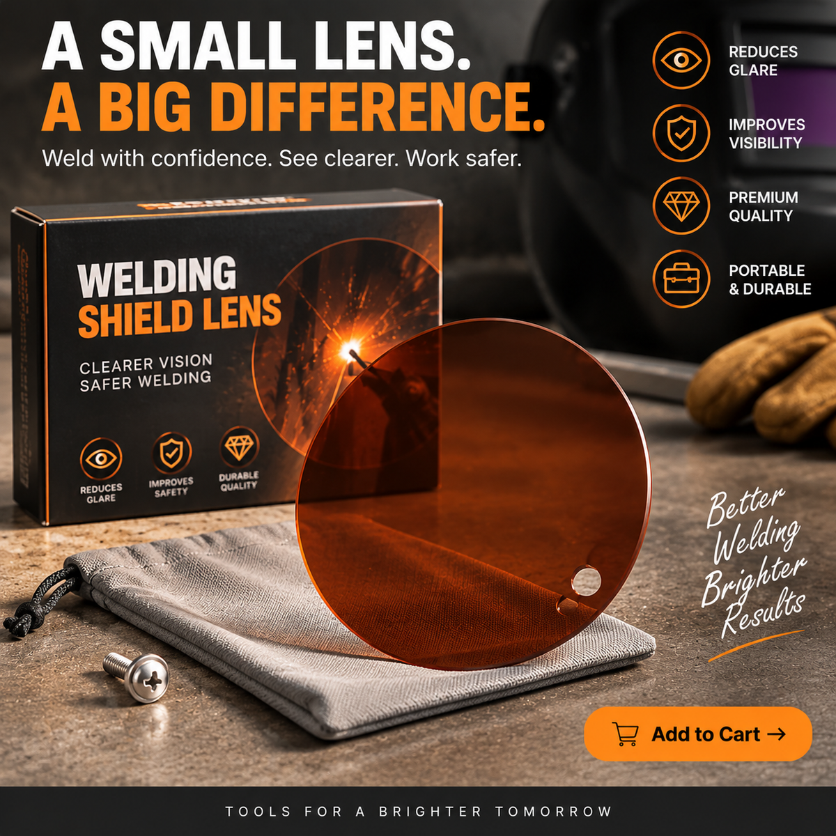 WeldShield Pro™ – Portable Welding Lens Protector ⭐