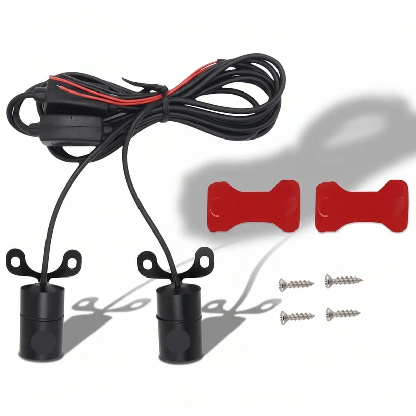 Motorcycle projector mounting reference