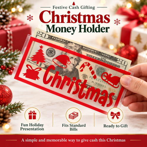 MerryCash™ Christmas Money Holder – The Cutest Way to Gift Cash This Christmas