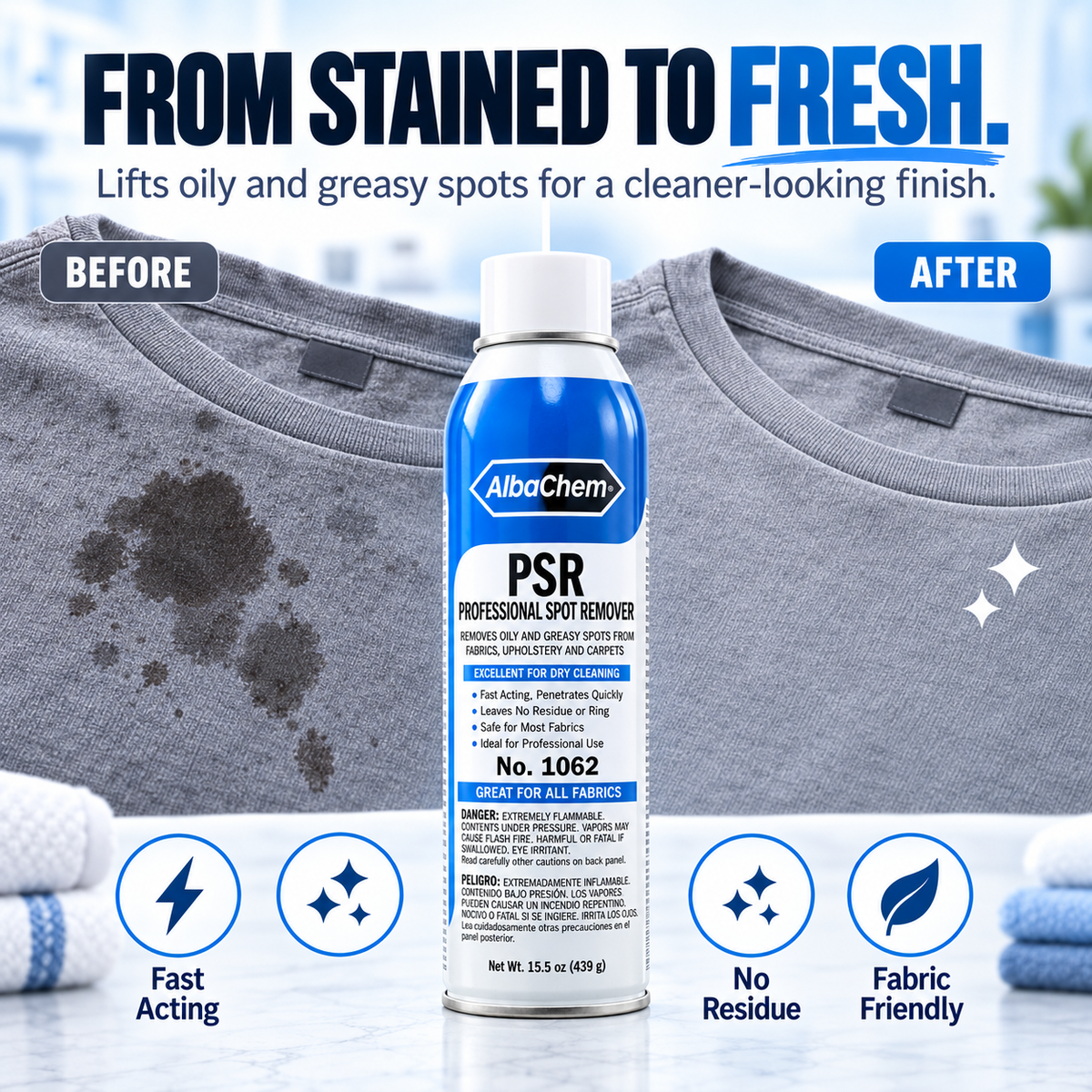 ⚡ SpotX Pro™ – Instant Stain Remover Spray ⭐