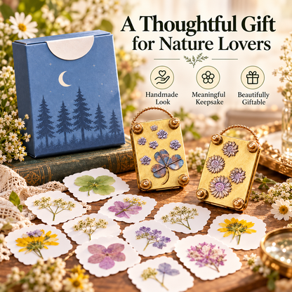 🌸 BloomKeeps™ Mini Flower Press Kit – Preserve Nature’s Beauty Forever
