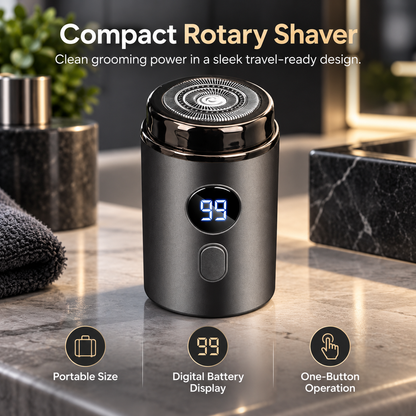 Mini portable electric shaver