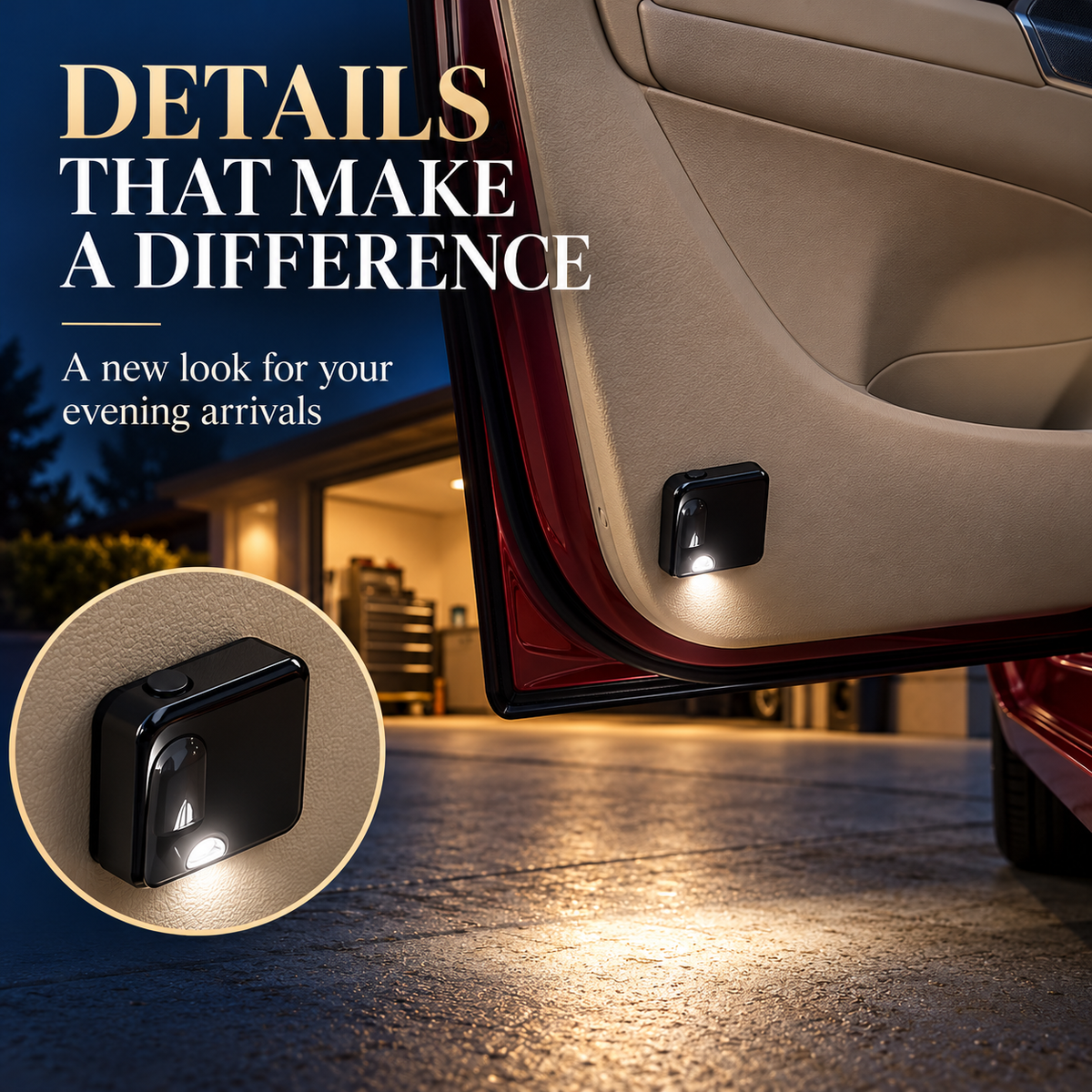 🐉 DragonGlow Car Door Projector Lights — 2-Pack