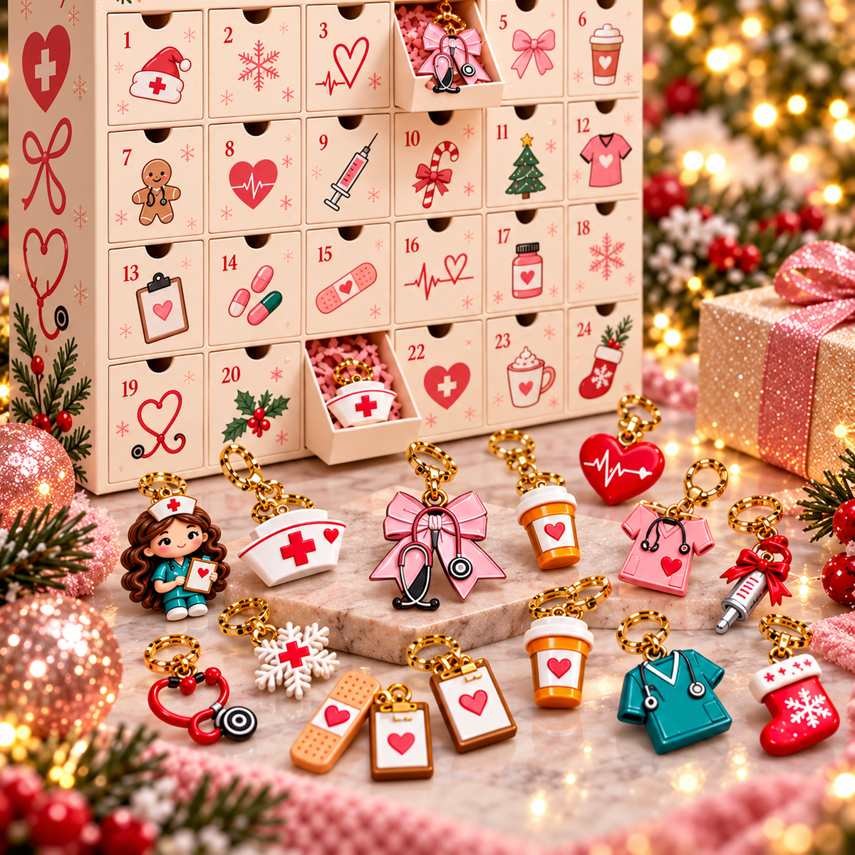 🩺 Nurse Advent Calendar – 24 Days of Surprise Gifts for Nurses