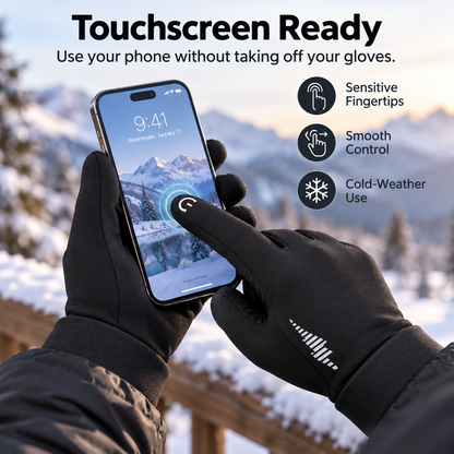 🖐️ Never Freeze Your Fingers Again! Meet the All-Season Touchscreen Gloves ❄️