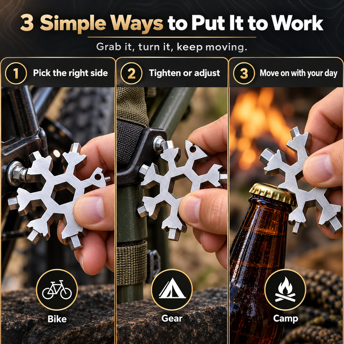🔥 TorqueFlake™ 18-in-1 Multi-Tool Wrench  (2pcs)