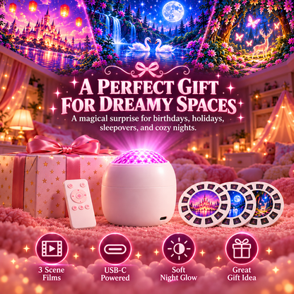 🌙 LunaDream™ Galaxy Projector – A Magical Night Sky Experience for Kids