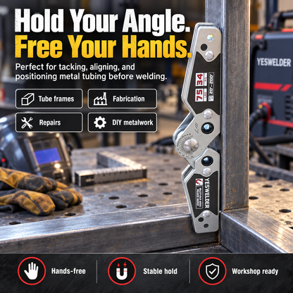 🔥 HOT SALE | WeldMaster™ Magnetic Welding Angle Finder – Adjustable Multi-Angle Tool for Faster, More Accurate Builds