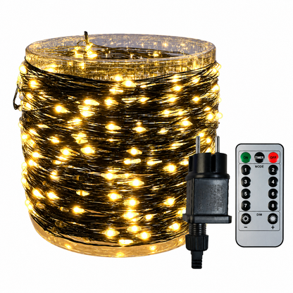 ✨ Christmas LED String Lights with Remote