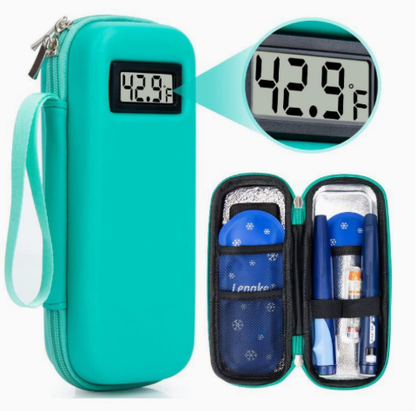 Insulin Cooler Travel Case with Temperature Display