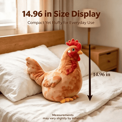 🐔 Cozy Chicken Plush Pillow