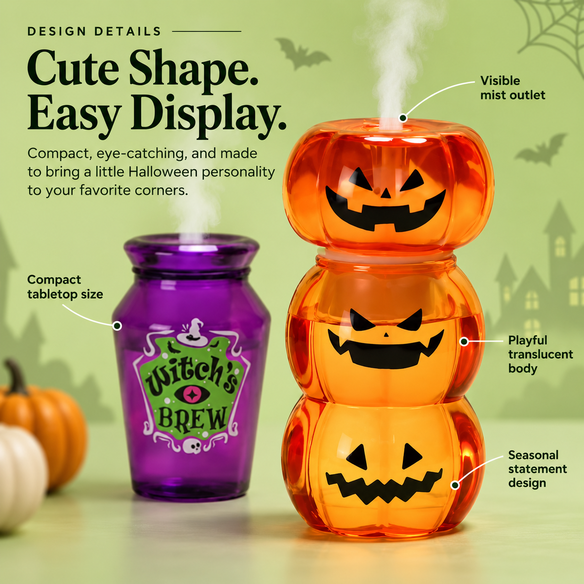 🎃 Witch’s Brew Pumpkin Gravity Bong – Spooky Halloween Smoking Edition