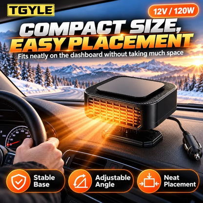 🥶🚗 Foggy Windshield? Meet Your Winter Car Essential! 🔥