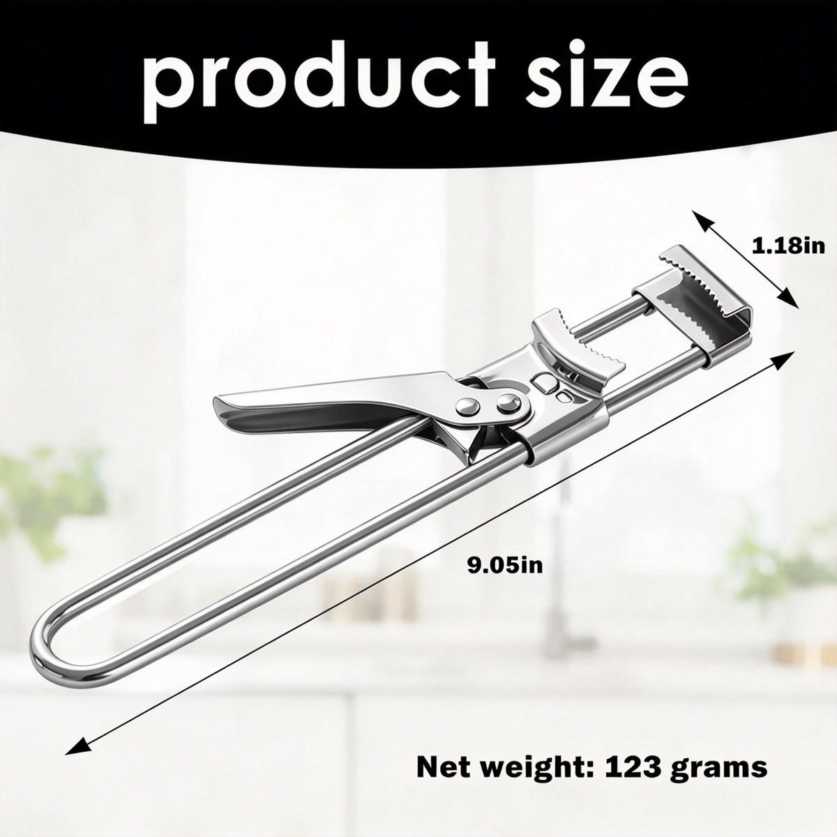 Adjustable jar and bottle opener - product image 8