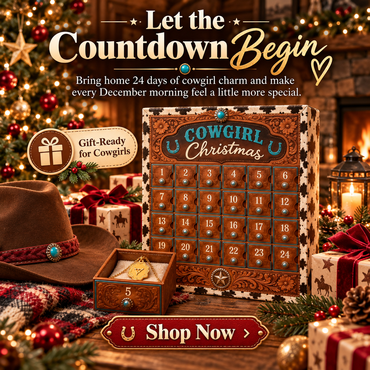 Cowgirl Christmas — 24-Day Advent Calendar