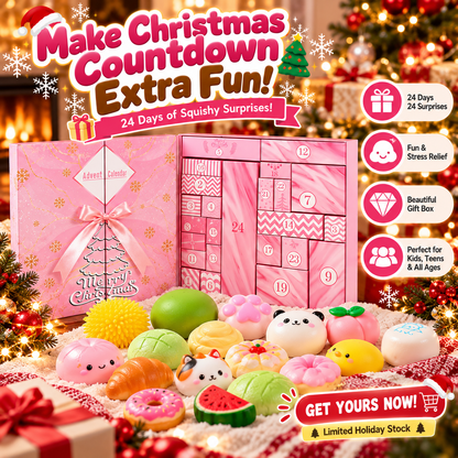24 Days of Squishy Surprises Advent Calendar