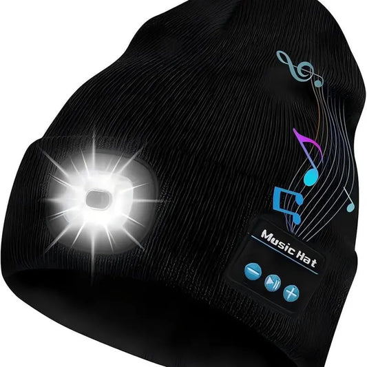 Bluetooth LED Beanie Hat