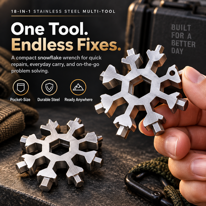 🔥 TorqueFlake™ 18-in-1 Multi-Tool Wrench  (2pcs)