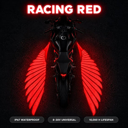Motorcycle angel wing light product view