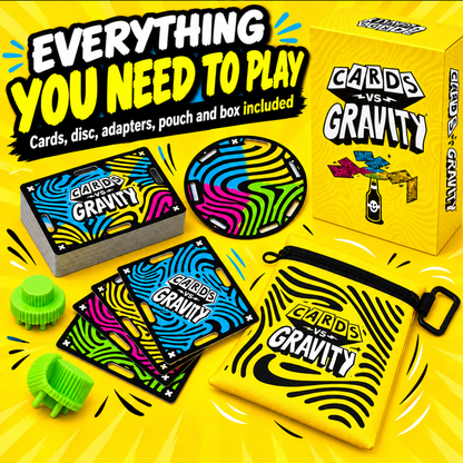 🔥 50% OFF Today! Cards vs Gravity – Waterproof Card Balancing Game for Parties & Travel