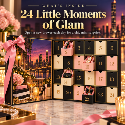 🎁 24-Day Fashion Advent Calendar – Luxury Style Surprises ✨
