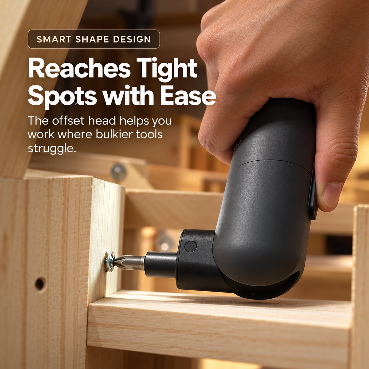 🔧 Mini Cordless Screwdriver Kit – Easy DIY Repairs ⚡
