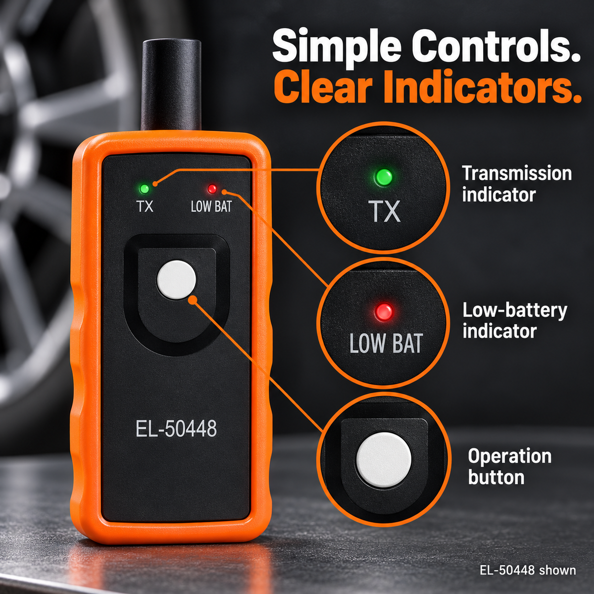 🚗 TPMS Relearn Pro™ – Tire Sensor Activation Tool ⚡