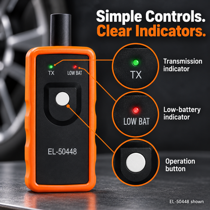 🚗 TPMS Relearn Pro™ – Tire Sensor Activation Tool ⚡