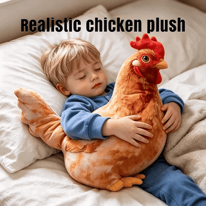 🐔 Cozy Chicken Plush Pillow