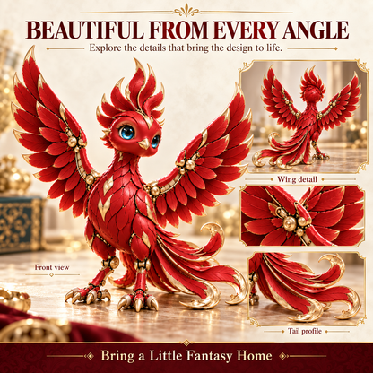 🔥 PhoenixGlow™ Transforming Phoenix Egg – 2-in-1 Magical Firebird Figure
