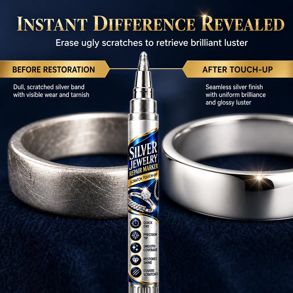 Silver-tone jewelry touch-up pen - original product image 4