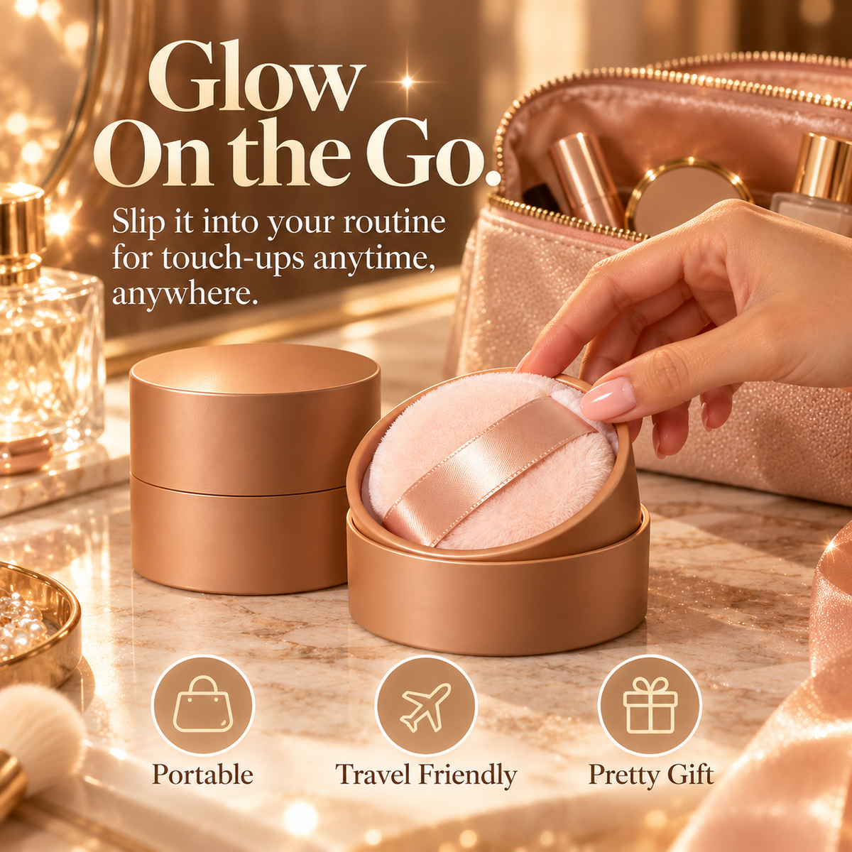 ✨ Glow Puff™ | Radiant Shimmer for Face & Body 💖