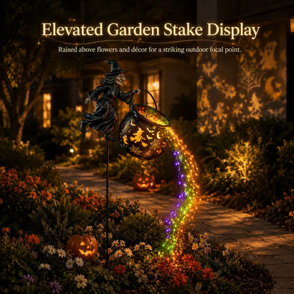 🎃Halloween Witch Cauldron Garden Light