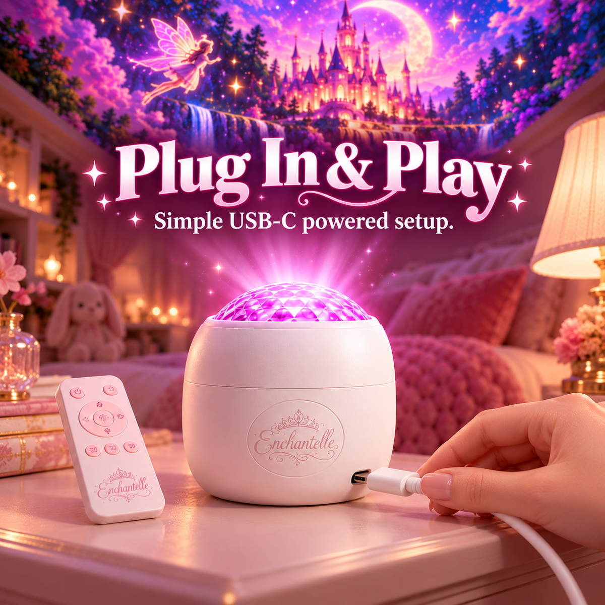 Magical room projector with fantasy scene films - product image 11