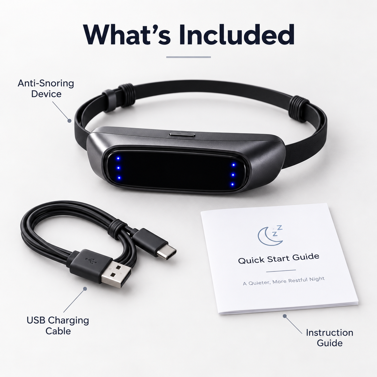 Smart anti-snoring wearable - product image 8