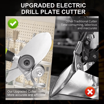 Sheet metal cutter drill attachment - product image 2