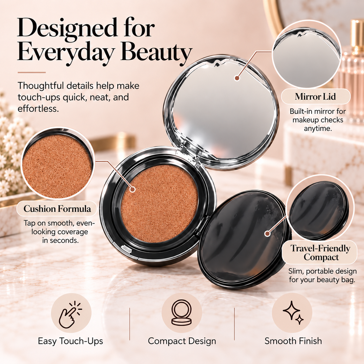 FlawlessAir™ Cushion Compact ⭐⭐⭐⭐⭐
