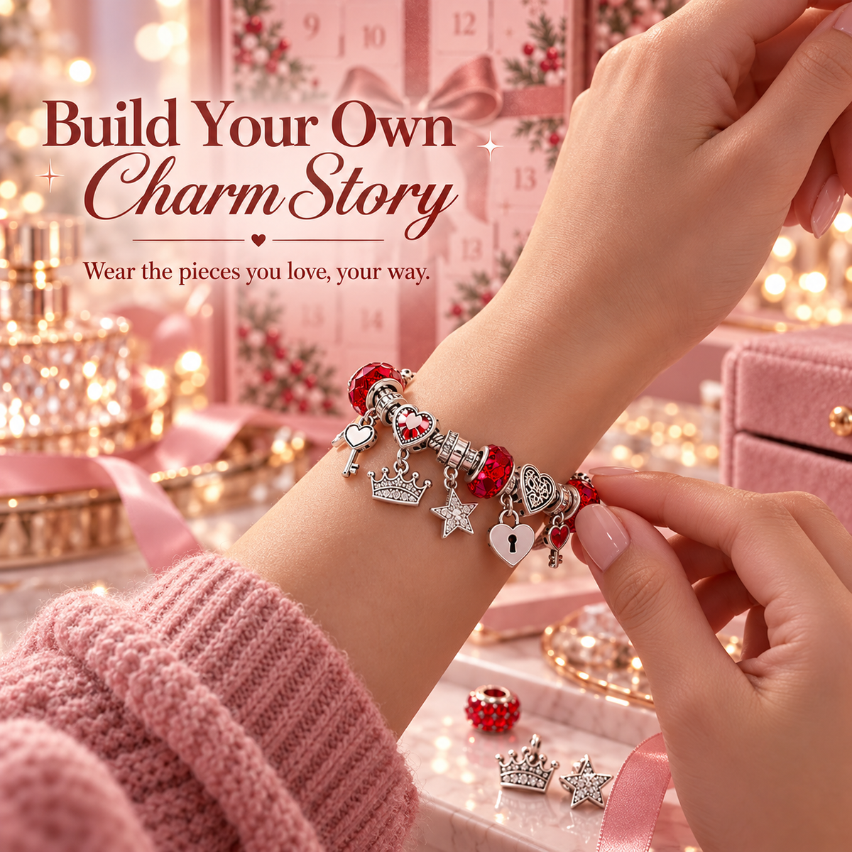 💖 24 Days of Sparkle – Luxury Jewelry Advent Calendar & Christmas Gift for Her