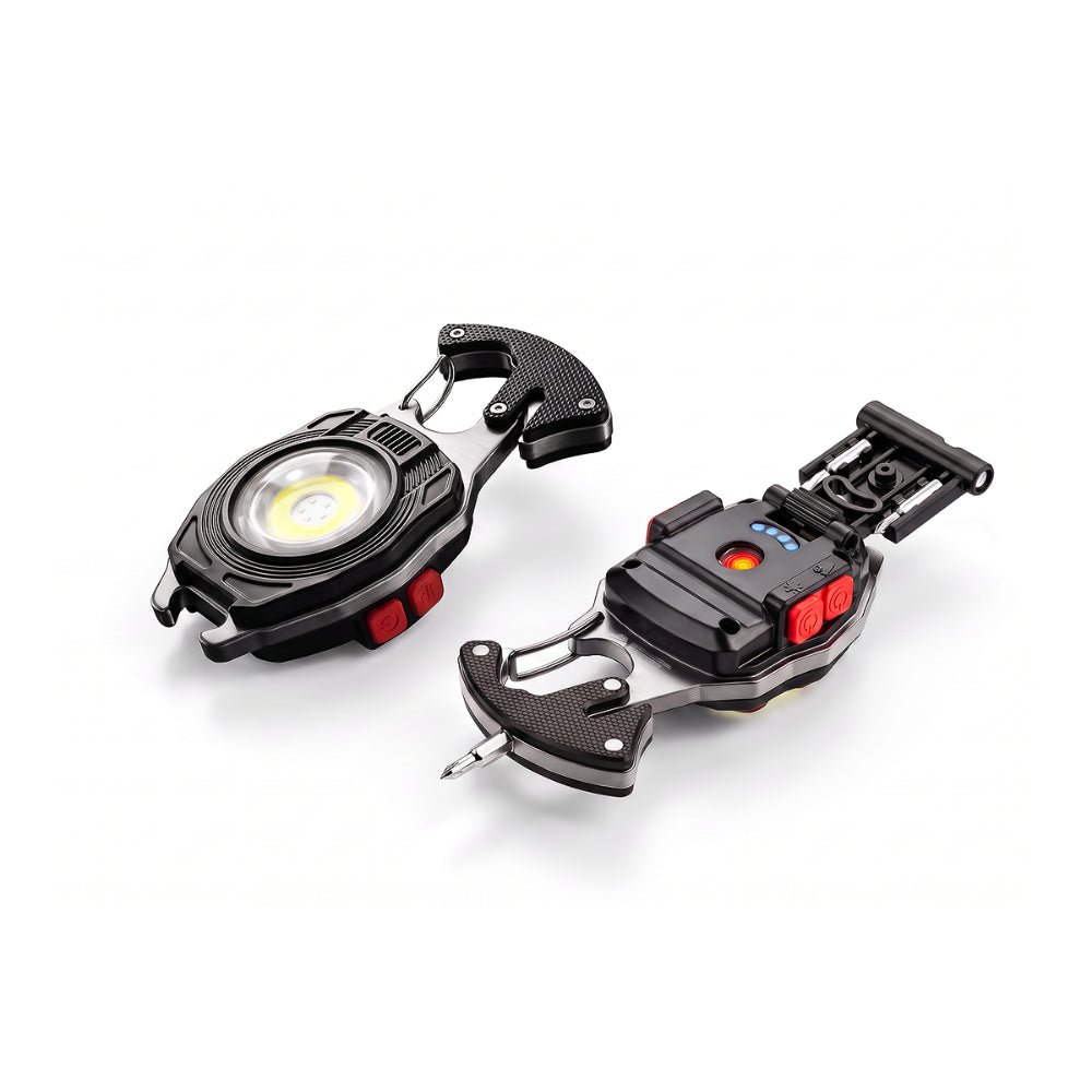 💡 8-in-1 Multifunctional Keychain 🔦🌈
