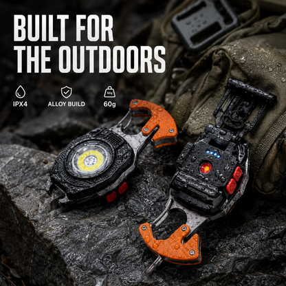 💡 8-in-1 Multifunctional Keychain 🔦🌈