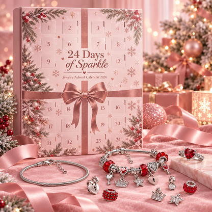 💖 24 Days of Sparkle – Luxury Jewelry Advent Calendar & Christmas Gift for Her