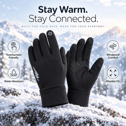 🖐️ Never Freeze Your Fingers Again! Meet the All-Season Touchscreen Gloves ❄️