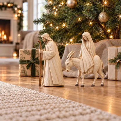 ✝️Bethlehem Blessings™ Nativity Figurine Set – Celebrate the True Meaning of Christmas