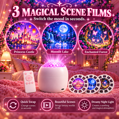 🌙 LunaDream™ Galaxy Projector – A Magical Night Sky Experience for Kids