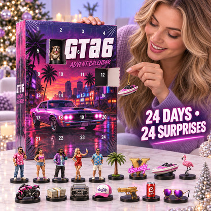 🔥 ViceVault™ 24-Day Mini Collectibles Advent Calendar – 24 Hand-Painted Gaming Surprises